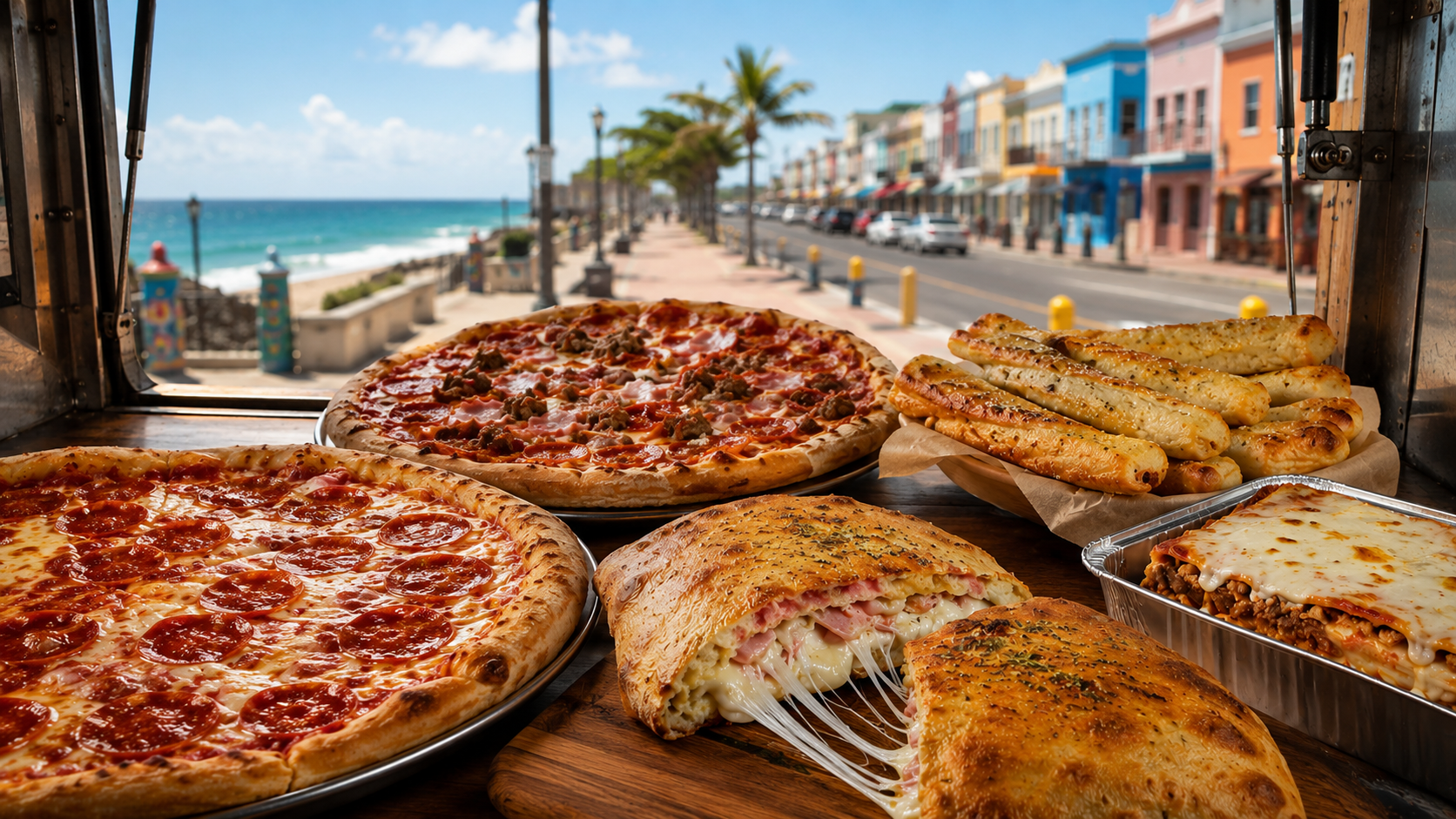 Pizzas y calzones El Calzón D'Pucho